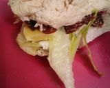 A picture of step 1 of An actual chicken sandwich 🥪.