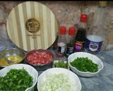 A picture of step 1 of Easiest fried rice😋🍲.