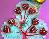 A picture of step 5 of Red Velvet Heart Balloons.