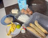 Foto langkah ke 1 dari resep Banana Cheese Cake.
