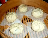 A picture of step 4 of Vegetarian Pickled Mustard Green Buns (Xue Cai Baozi).