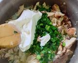 Foto del paso 6 de la receta: Tallarines con Salsa de Verdeo, Champiñones y Pollo
