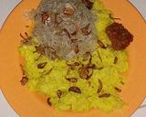 Foto langkah ke 9 dari resep Nasi Kuning Gorontalo.