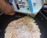 A picture of step 2 of Vegan oats kheer.