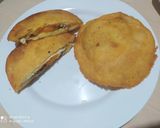 Foto del paso 5 de la receta: Arepa de huevo con Carne