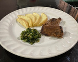 Foto del paso 5 de la receta: Filete al perejil con papas rústicas