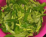 Foto langkah ke 1 dari resep Tumis Kangkung Enak dan Simpel.