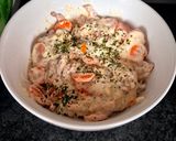 Une image de l'étape 3 de Carottes 🥕 à la crème façon carbonara en cocotte 😃.