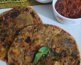 પંજાબી સ્ટાઇલ મેથી ગાર્લિક પરાઠા (Punjabi Style Methi Garlic Paratha Recipe In Gujarati) રેસીપી સ્ટેપ6ફોટો