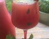 Une image de l'étape 11 de Jus de 🍓 fraises citron 🍋 menthe fraîche 🍃.