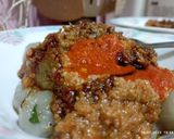 Foto langkah ke 5 dari resep Cilok bumbu kacang simple, cilok nya empuk walaupun sudah dingin.