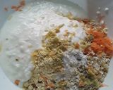 A picture of step 2 of Carrot oats mix dhokla.