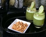 A picture of step 3 of Sugarcane juice.