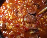 Tarhonyás lecsó recept fázis 3 fotója