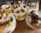 Une image de l'étape 5 de Tiramisu exotique, mangue, kiwis jaunes et pinacolada.