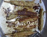 A picture of step 3 of Murgh Seekh Kababs.