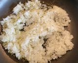 A picture of step 2 of Greek Stuffed peppers (known as “politika gemista” in Greek).
