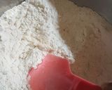 Foto langkah ke 2 dari resep Roti sobek autolisis.
