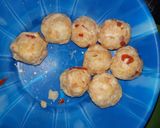A picture of step 1 of Crispy Yam Balls.