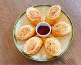 Hình bước làm 5 của món Bánh Mì Nhồi Đậu Phụ Chiên Giòn