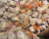 A picture of step 1 of Mel’s Ginisang Munggo.