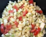Foto del paso 2 de la receta Merluza en papillote con verduras