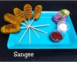 A picture of step 4 of Elephant Foot Yam Kababs.