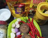Foto langkah ke 1 dari resep Bakso Bakar Manis Pedas.