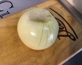 Une image de l'étape 1 de Pommes grenailles au lardons et marinade au vin rouge.