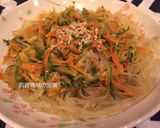 A picture of step 3 of Fresh Vegetable Wide Noodles.