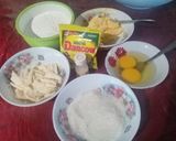 Foto langkah ke 1 dari resep Brownies white simple.