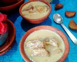 A picture of step 4 of Jhinuk kheer.