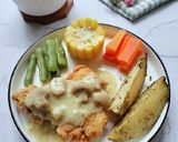 Foto langkah ke 5 dari resep Chicken Steak Sauce Mushroom.