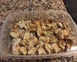Foto del paso 1 de la receta: Picatostes con bordes de pizza en Airfryer