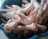 Foto langkah ke 1 dari resep Ceker rica-rica kemangi super pedass.