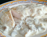 Foto del paso 7 de la receta: Pollo con salsa de setas y queso