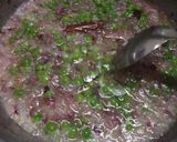 A picture of step 1 of Cauliflower bharta.
