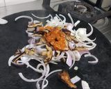 A picture of step 14 of Firey chicken.