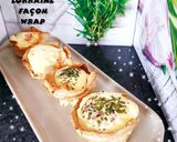 Une image de l'étape 6 de Minis Quiches lorraine façon wraps ou grande quiche lorraine 😋#fevrier.
