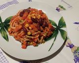 Vegán mexikói tészta recept fázis 2 fotója