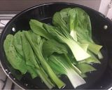 Foto langkah ke 1 dari resep Pakchoy Tahu Jamur Saus Tiram.