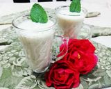 Foto del paso 2 de la receta: Malteada🥤 de banana 🍌 y yerbabuena 🍃 sin azúcar ni miel 🚫🍯