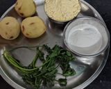 बेसन आलू के पकौड़े रेसिपी चरण 1 फोटो