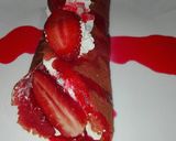 Foto del paso 3 de la receta Crepes de fresa naturales