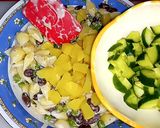 A picture of step 5 of Russian Salad.