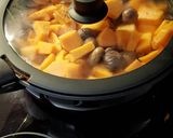 Une image de l'étape 2 de °velouté de butternut aux châtaignes °.