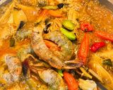 Foto langkah ke 5 dari resep Gulai Jantung Pisang.