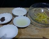 A picture of step 1 of Lemon chicken.