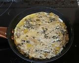 Foto del paso 4 de la receta Tortilla dulce de manzana con estevia. - Para diabéticos