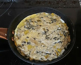Foto del paso 4 de la receta: Tortilla dulce de manzana con estevia. - Para diabéticos